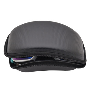 Anlorr – étui à lunettes semi-rigide avec fermeture éclair, sac de rangement de protection pour lunettes de ski, accessoires pour lunettes - Product Image 4