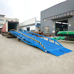 Rampas de entrega portátiles de carga pesada para camiones contenedores, rampa de carretilla elevadora, rampas de descarga plegables - Product Image 3