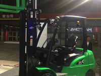Équipement logistique haute performance, chariot élévateur à contrepoids électrique CPD30-XC de 3 tonnes pour environnements frigorifiques