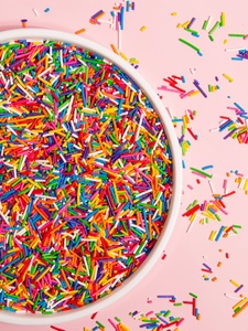 Wholesale 1kg Solid Chocolate <strong>Sprinkles</strong> in Bag for Baking and Dessert Decorations - Product Image 2