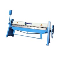 Presse plieuse manuelle pour tôles, largement utilisée, machine à plier les métaux, machine à plier de 2 mm à vendre, assistance en ligne fournie, 500