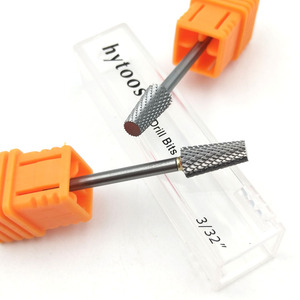 HYTOOS Tepered Tungsten Carbide Nail Khoan Bits 3/32 "Rotary Phay Cutter Nail Khoan Phụ Kiện Làm Móng Tay Móng Chân Công Cụ - Product Image 4