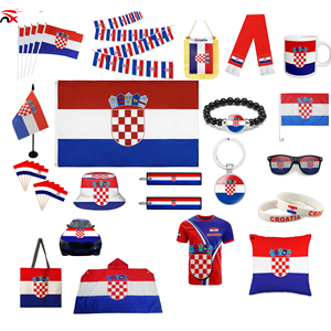 Drapeau national de la Croatie le plus vendu, drapeau suspendu pour rétroviseur de <span class=keywords><strong>voiture</strong></span>, drapeau suspendu en polyester pour la décoration de <span class=keywords><strong>voiture</strong></span> - Product Image 6