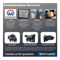 24KW 30KW 48KW 60KW 75KW 100KW 120KW 135KW Diesel-Wasserpumpenmotor 4-Takt Wassergekühlt 3000 U/min für Bewässerungs- und Entwässerungspumpen