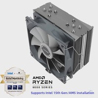 Refroidisseur d'air pour processeur Cogage TRUE SPIRIT 120, 5 caloducs de 6 mm, ventilateur PWM de 120 mm, compatible LGA1700 LGA1851 AM4 AM5, vente en gros