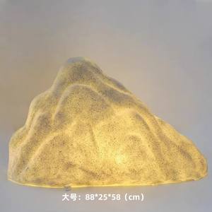 Pierres lumineuses décoratives pour allée de jardin, alimentées par énergie solaire, <span class=keywords><strong>LED</strong></span>, LIGHTOPS, ornement nocturne, galets pour décoration de jardin extérieur - Product Image 5