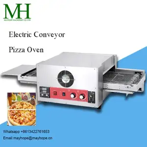 12 Inch Commerciële Houtvuur Pellet Italiaanse Gas Pizza Oven Transportband Pizza Oven Power Verpakking Onderdelen Verkoop Pizza Oven