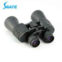 Jumelles compactes 20x50 BAK4 Porro étanches pour les voyages et les jeux de chasse à haute puissance et à faible luminosité