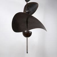 Luminaire suspendu LED en cuivre sculptural artistique moderne personnalisé pour salon, villa, escalier, décoration de la maison