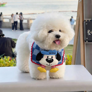 Baberos para mascotas, chales, baberos bonitos para perros, bufandas y accesorios para fotografías para perros pequeños y medianos, perros Teddy Bear y West - Product Image 2