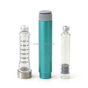 <span class=keywords><strong>Stylo</strong></span> injecteur d'<span class=keywords><strong>insuline</strong></span> réutilisable à corps métallique, cartouche de 3 ml, <span class=keywords><strong>prix</strong></span> de gros - Product Image 2