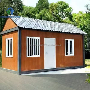 Kết Cấu Thép Đầu Gable Top Nhà Đúc Sẵn Container Di Động Phòng Nhanh Chóng Lắp Ráp Loại Kỹ Thuật Nhà Ở Tạm Thời - Product Image 4