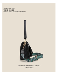 Sac <span class=keywords><strong>à</strong></span> bandoulière en cuir PU pour femme, grande capacité, avec fermeture éclair et sangle détachable – Nouveauté, article phare des soldes de Noël et du <span class=keywords><strong>Black</strong></span> <span class=keywords><strong>Friday</strong></span> - Product Image 4