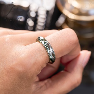 Personalizado Blanco Negro Verde Champán Moissanite Diamante Forma <span class=keywords><strong>de</strong></span> anillo Corte facetado <span class=keywords><strong>Piedra</strong></span> <span class=keywords><strong>preciosa</strong></span> Perfecto para collares Pendientes Alta pureza - Product Image 4