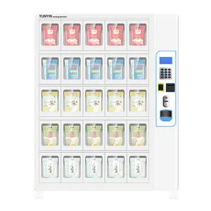 Yunyin-máquina expendedora de agua embotellada para la venta, con 25 taquillas, OEM/ODM