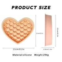 Tapis de léchage portable en forme de cœur pour animaux de compagnie, mangeoire lente pour chiens et chats, idéal pour l'usage quotidien ou comme cadeau de fête