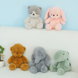 Gato, elefante, oso, conejo, juguetes de peluche de dinosaurio, animales de peluche, muñecas lindas, regalos de cumpleaños para niñas - Product Image 5