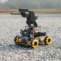 ACEBOTT OEM ODM Kit Voiture Robot Intelligent 4x4 Télécommandée à Roues Mecanum DIY Combat pour Projets STEM, Programmation Étudiante, Compatible Arduino