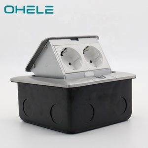 Prises de courant électriques, sans fil, style européen, étanches, pop-up au sol, boîte de sortie - Product Image 4