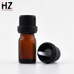 Bouteilles compte-gouttes en verre rondes de 15 ml et 20 ml pour huiles essentielles, avec couvercle inviolable, échantillon gratuit, personnalisables, vente chaude - Product Image 2