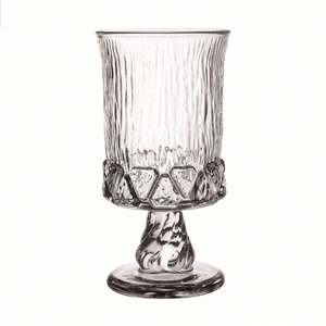 Copas de Vino Clásicas de Vidrio Transparente con Asa - 1 para Uso en el Hogar y Fiestas - Product Image 1