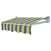 Fournisseur certifié - Auvent rétractable manuel d'extérieur avec télécommande, voile en polyester, structure en aluminium, tente rétractable