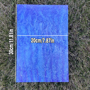 Láminas de Plástico Acrílico Bridgevia MH-07 Hechas en EE. UU., 3 mm, 1/8 de Pulgada, para Joyería y Manualidades, Patrón de Galaxia Estrellada, Perla Especial, Marmoleado - Product Image 5