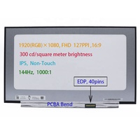 Nuevo Monitor LED IPS para Portátil N173HCE-G33 B173HAN04.5 de 144Hz, Serie Business, EDP 40 pines