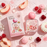 60ML 2.02floz Melon Joy White Tea Rose Cantaloupe Geranium Sandalwood Amber Fresh Fruity Floral Bulk Women Eau De Parfum