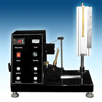 Máquina de Prueba de Combustión Vertical para Espuma Rígida ASTM D3014, Analizador de Combustión de Espuma Celular, Probador de Inflamabilidad de Plástico