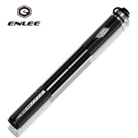 Pompe à air pour vélo ENLEE en alliage d'aluminium léger 160 Psi, mini pompe à vélo portable, valve Schrader Presta, gonfleur de pneus de vélo