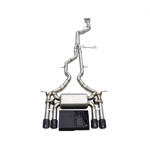 Tubos de escape Catback con sistema de válvulas para BMW M3/M4 F80/F82 3.0T 2014-2019 Boska Racing, silenciador de tubo de escape de acero inoxidable. - Product Image 1