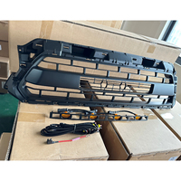 Grille tout-terrain avec feux LED pour Tacoma 2012 2013 2014 2015, insert de grille ABS, pièces automobiles, grille avant