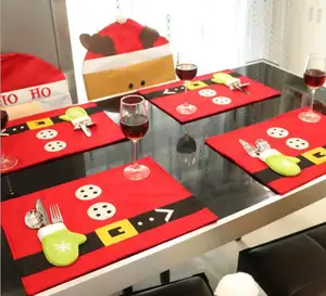 批发儿童餐垫餐桌餐垫酒店圣诞餐垫