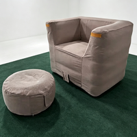 Chaise gonflable individuelle en PVC de haute qualité pour salon/bureau – Vente en gros usine à prix réduit