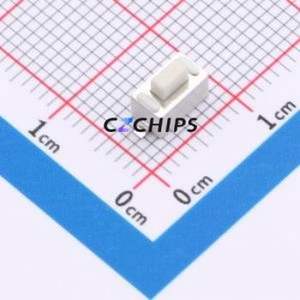 ZX-QC36-5.0TPWD Tactile Switch SMD,6x3.5mm Switch Single Pole Single Throw Rectangle Button 2.6N Vertical Mount - Product Image 1