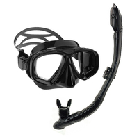 Ensemble d'équipement de plongée gratuit de haute qualité lunettes de plongée en apnée masque de plongée anti-buée et tuba