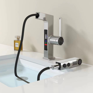 Hiện Đại Duy nhất-lỗ gắn kỹ thuật số lưu vực vòi cổ điển nóng lạnh <span class=keywords><strong>Mixer</strong></span> phòng tắm <span class=keywords><strong>tap</strong></span> với gốm cho phòng tắm - Product Image 6