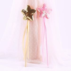 Varita Mágica de Hada con Brillantina y Estrella para Niñas Pequeñas, Ideal para Fiestas de Cumpleaños, Halloween, Navidad, Disfraces, Venta al Por Mayor - Product Image 6