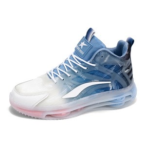 Men's High-<b>Top</b> Casual Sports Shoes Breathable Fabric Lace-Up Design Anti-Slippery Rubber Sole for Spring Daily <b>Walking</b> Winter - Product Image 1