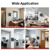 Caja de Llaves NFC sin Baterías para Montaje en Pared con Registro de Acceso para Equipos de Mantenimiento de Ascensores y Agencias de Servicios de Seguridad contra Incendios