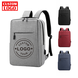 Hot Selling Unisex Large Capacity Office Business Laptop Computer <strong>Backpack</strong> Polyester Customized Logo Smart USB Charging <strong>Backpack</strong> - Product Image 1