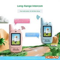 Talkie-walkie vidéo pour enfants, jouet éducatif interactif parent-enfant pour l'extérieur, interphone sans fil avec une portée supérieure à 50 km