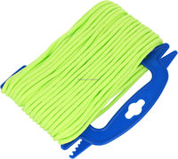 1.8mm Fluorescent Réfléchissant Tente Corde Camping Cordon Paracord Orange 20m