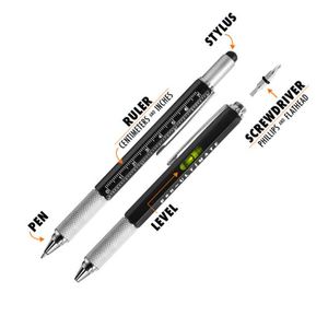 Promotional Multifunction Tool Stylus <b>Pen</b> With Plastic Metal Touch Multi Function Custom LOGO Ball Point Ballpoint Promotion - Product Image 2