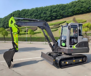 Excavatrice sur chenilles Zoomlion 6 tonnes ZE60G avec brise-roche et tarière - Product Image 3