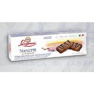 Nanette Lazzaroni <b>Chocolate</b> Cocoa Filled Wafers Biscuits 100g X 14pcs Sweet Crispy Italian Perfect Snack or <b>Treat</b> Box - Product Image 1