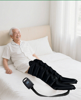 Manchons de compression d'air pour jambes rechargeables professionnelles Machine de massage de thérapie Bottes de pompe de récupération sportive avec écran tactile LCD