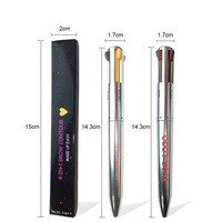 4 in 1 tahan air tahan lama kontur pensil alis Concealer Highlighter gaya pena Makeup untuk riasan mata