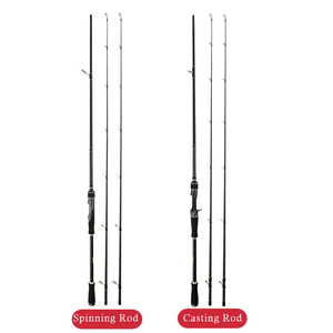 Cañas <span class=keywords><strong>de</strong></span> Pescar OEM al por Mayor para Pesca <span class=keywords><strong>de</strong></span> Agua Dulce y Lubina, 1.8m 2.1m 2.4m, Fibra <span class=keywords><strong>de</strong></span> Carbono 30T, Acción H XH, Caña <span class=keywords><strong>de</strong></span> Spinning y Baitcasting para Pesca en <span class=keywords><strong>Mar</strong></span> - Product Image 5